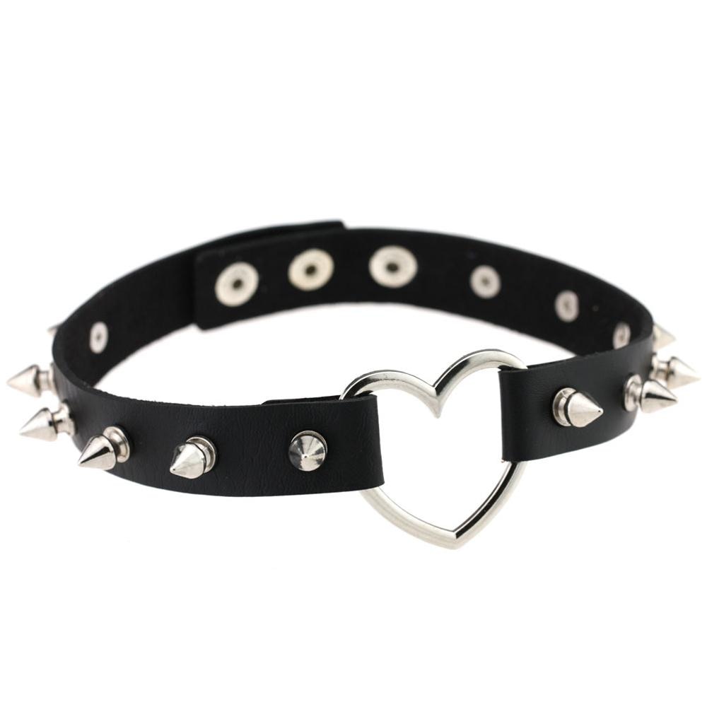 Leather Gothic Accessories, Emo Accessories Bracelet