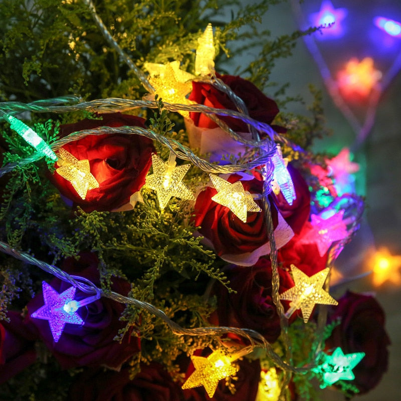 1/3/6m Led String Lights Christmas Garland Christmas Decorations for Home New Year Adornos De Navidad 2021 Home Decor Natal Noel