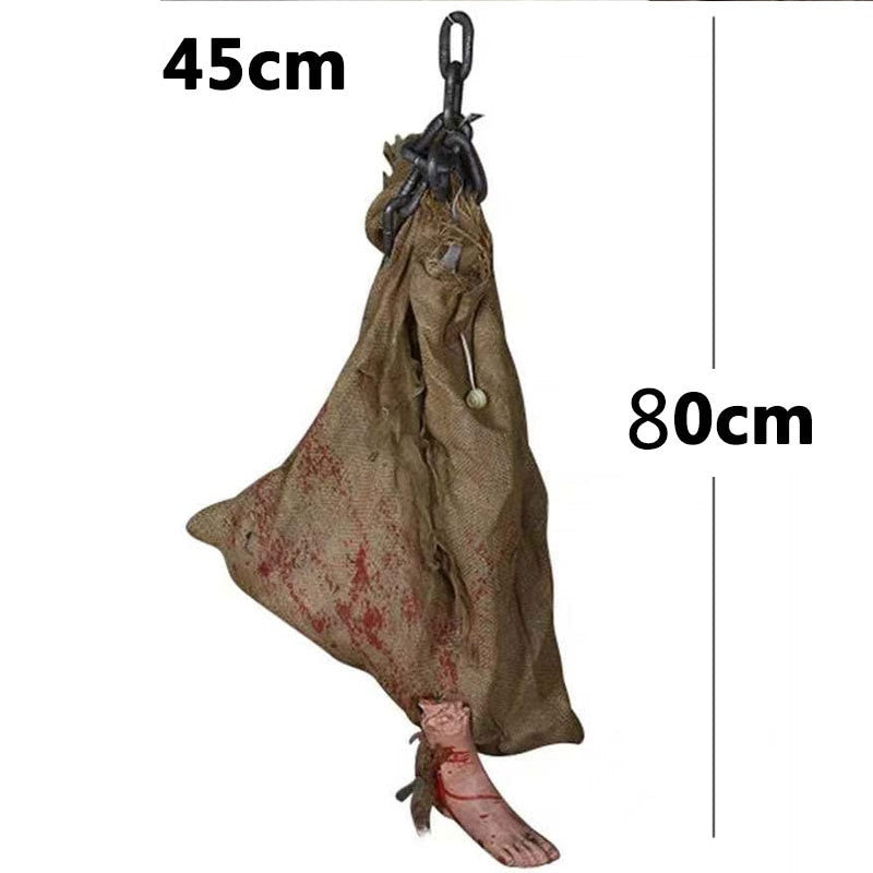 SKHEK Zombie Severed Hand Electric Toy Halloween Horror Toy Will Crawl Hand Secret Room Haunted House Family Halloween Tricky Props