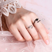 Load image into Gallery viewer, Skhek 2PCS Gothic Punk Angel Devil Couple Ring Set Adjustable Open Rings For Women Men Anniversary Party Wedding Ring Jewelry Gifts