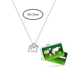 Load image into Gallery viewer, Skhek 1pcs Y2K Star Zircon Pendant Necklace for Women Luxury Sweet Cool Girl Punk Heart Clavicle Chain New Fashion Jewelry Party Gift