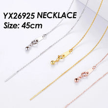 Load image into Gallery viewer, Skhek 316L Stainless Steel Initial Necklace For Women Choker Chain Custom Letter Name Pendant Jewelry