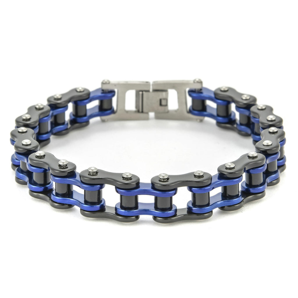 Skhek - Men's Punk Stainless Steel Chain Jewelry Personality Haulage Bracelets