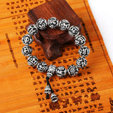 Skhek - Women's & Men's & Sier Buddha Beads And Domineering Bracelets