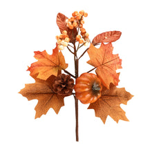 Load image into Gallery viewer, Christmas Gift Artficial Maple Leaf Pumpkin Simulation Sunflower Picks Garland Accessories Home DIY Atumn Harvest Thanksgiving Halloween Decor