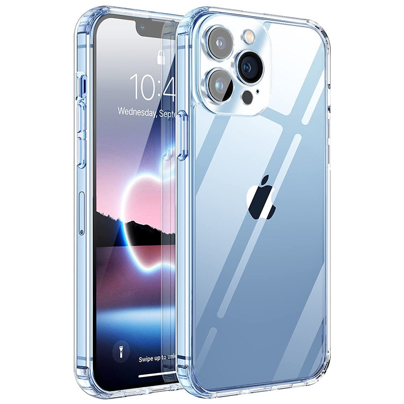 Skhek Back to School Transparent Phone Case On For Iphone 12 11 13 Pro Max Lens Protection Silicone Case For Iphone 12 13 Mini XS XR Cases Back Cover
