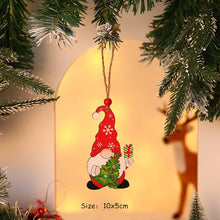 Load image into Gallery viewer, Christmas Gift Christmas Ornaments 2022 New Year Christmas Tree Wooden Pendants Xmas Tree Hanging Ornaments Wood Craft Kid Gifts Home Decor