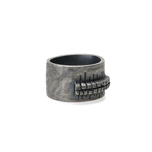 Load image into Gallery viewer, Skhek Stainless Steel Simple Ring vintage Hammer retro punk Classic Ring Male finger Love Jewelry for man Gift Wholesale Freeshipping