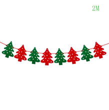 Load image into Gallery viewer, Christmas Hanging Banner Merry Christmas Decorations For Home Christmas Drop Ornaments 2021 Xmas Navidad Gifts New Year 2022