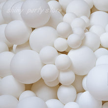 Load image into Gallery viewer, Skhek Graduation Party 5-36inch Giant White Round Balloons Wedding Latex Helium Pastel Matte Pure White Baloes Arch Garland Birthday Decoration Toys