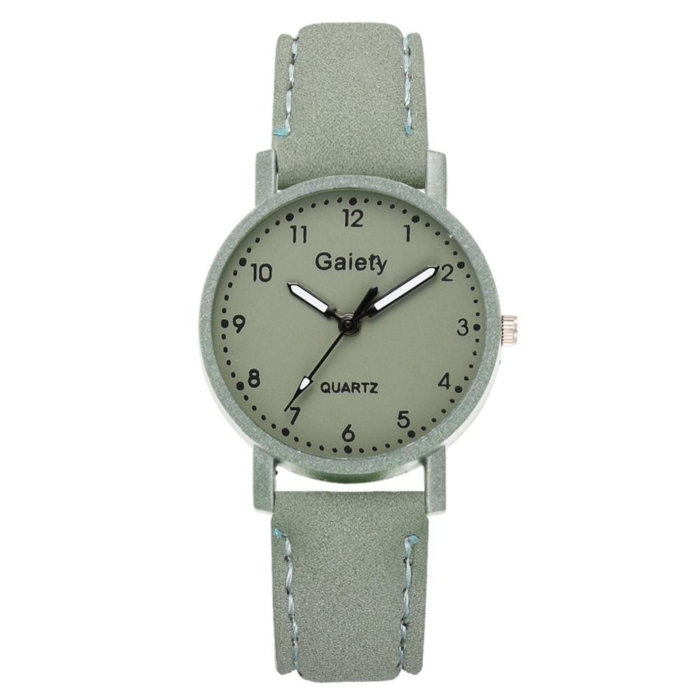 Christmas Gift Fashion Brand Watch For Women Simple Arabic Numerals Bracelet Leather Ladies Dress Quartz Watch Clock For Women relogio feminino