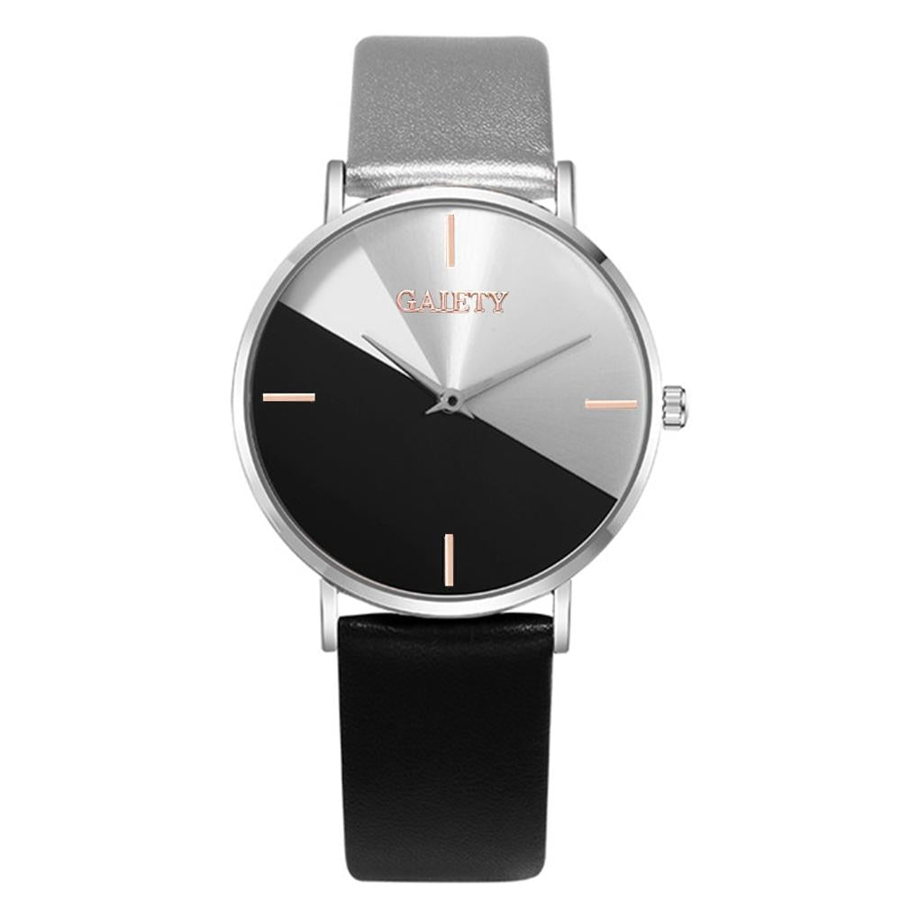 Christmas Gift Top Brand Women's Watch Leather Rose Gold Dress Female Clock Luxury Brand Design Women Watches Simple Fashion Ladies Watch