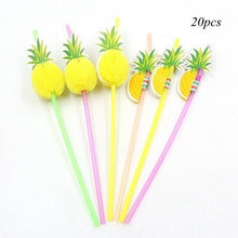 Load image into Gallery viewer, 1Set Pineapple Theme Balloon Tropical Party Decor Banner Wedding Cake Decor For Bachelorette Party  Pool Birthday Party Supplies