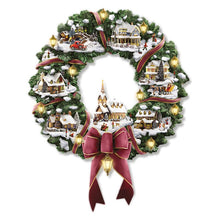 Load image into Gallery viewer, Skhek Christmas Decorations Xmas Tree Rotating Sculpture Train Decorations Paste Window Stickers New Year Christmas Winter Home Decor