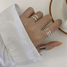 Load image into Gallery viewer, Skhek New Fashion Finger Rings for Women Minimalist Geometric Handmade Width anillos Party Jewelry Gifts