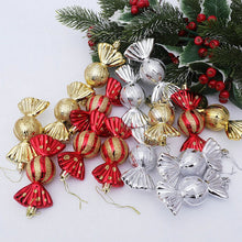 Load image into Gallery viewer, Christmas Gift 5pcs New Year 2022 Christmas Candy Shape Pendant Christmas Tree Ornaments Xmas Decorations for Home Natal Kid Gifts Navidad 2021