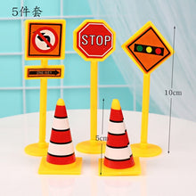Load image into Gallery viewer, Engineering Vehicle Cake Decor Digging Machine Cake Toppers Crane Cake Decors Happy Birthday Party Decor Kids Boys Birthday Toys