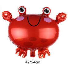 Load image into Gallery viewer, 1pc Under Sea Animal Balloon Cute Crab/Starfish/Octopus Balloons Sea Party Theme Kid Happy Birthday Decor Baby Shower Supplies