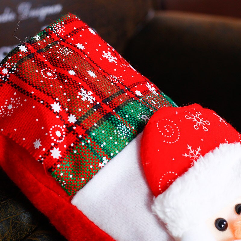 Christmas Gift Christmas Children's Candy Bag Gift Christmas Ornaments Christmas Decorations for Home Navidad Decor New Year Gifts for 2021