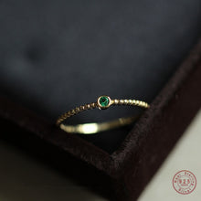 Load image into Gallery viewer, 925 Sterling Silver Vintage Emerald Ring Women Light Luxury Fashion Wedding Engagement High-end Jewelry Girlfriend Gift