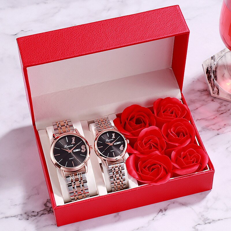 Luxury Watches for Women Men 1314 Love Forever Fashion Stylish Wrist Watch 2020 Ladies Quartz Wristwatches Lover Couples Gifts