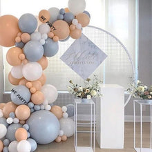 Load image into Gallery viewer, 134pcs Silver 4D Balloons Garland Arch  Gray White Black Ballon Wedding Birthday Baloon Birthday Party Decor Kids Baby Shower
