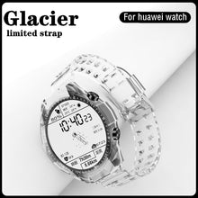 Load image into Gallery viewer, Christmas Gift FWG New Clear Band + Case for Huawei Watch HUAWEI Watch GT2 46mm GT  Series Transparent for 2E Honor Magic 2 Plastic Strap Band