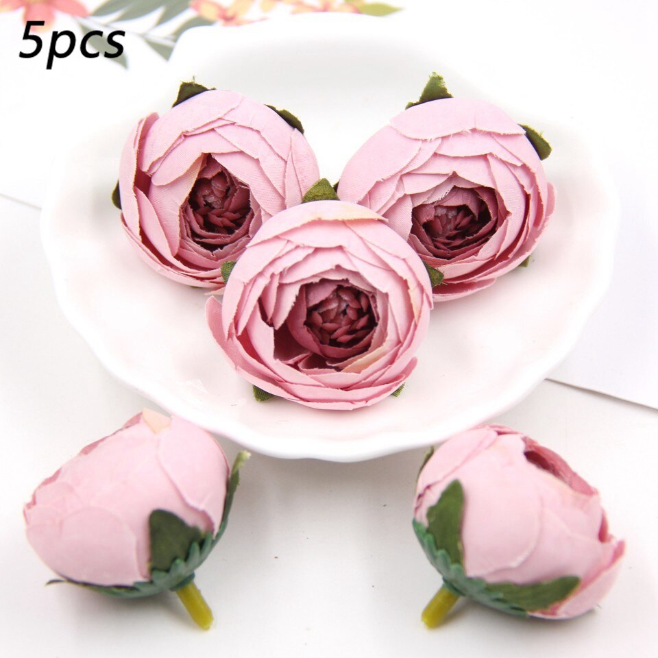1Set Happy Wedding Acrylic Cake Topper With Artificial Silk Flowers Head Party Decoration DIY Gift Rose Baking Supplies
