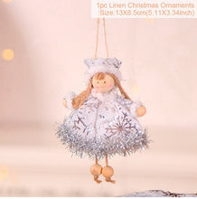 Load image into Gallery viewer, Christmas Gift PATIMATE Christmas Angel Doll Decotation Tree Christmas Decoration For Home 2021 Christmas And New Year 2022 Decor Noel Supplies