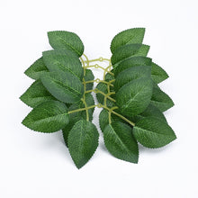 Load image into Gallery viewer, Skhek  10/20Pcs Silk Rose Leaves Christmas Decorations For Home Wedding Bride Wrist Decorative Flowers Artificial Plants Ddiy Gift Box