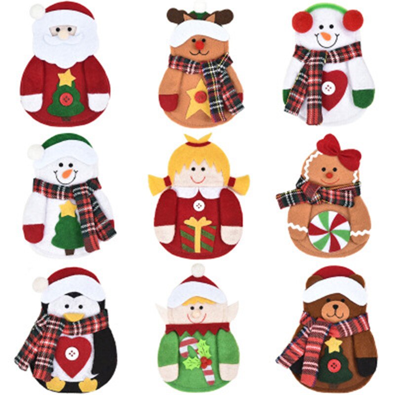 Christmas Gift 2020 Christmas Kerst Santa Claus Snowman Doll Navidad Ornaments 2021 New Year Decorations for Home Natal Noel Natal Gfits Xmas