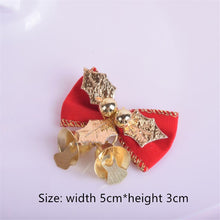 Load image into Gallery viewer, Christmas Gift 2022 New Year 1/3/5pcs Christmas Decoration Bow Bells Pendant Xmas Merry Christmas Christmas Decorations for Home Navidad Natal