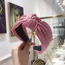 Load image into Gallery viewer, 2022 New Women Headband Twist Hairband Girl Bows Headbands Cross Turban Hairbands Headwear Hair Hoop Girls Hair Accessories