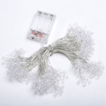 Load image into Gallery viewer, LED Snowflakes String Fairy Lights Garland Holiday Christmas Tree Pendant Outdoor Decoration Xmas Ornament For Home Navidad 2021