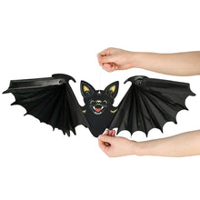 Load image into Gallery viewer, SKHEK Halloween 1/2Pcs Halloween Paper Bat Hanging Ornament Props For Halloween Decoration Festival Party Bar Haunted House Decor Indoor Outdoor