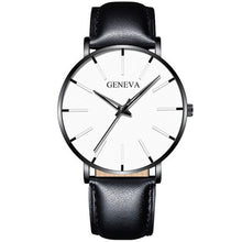 Load image into Gallery viewer, Christmas Gift Luxury Minimalist Men&#39;s Fashion Ultra Thin Watches Simple Men Business Stainless Steel Mesh Belt Quartz Watch Relogio Masculino