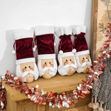 Christmas Gift Decorations for Home 2020 Merry Christmas Santa Claus Wine Bottle Covers Christmas Gifts Xmas Navidad Decor New Year 2021 Decor