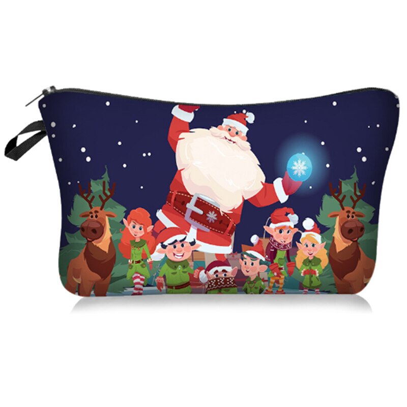 Christmas Gift Christmas Decoration Faceless Forest Elderly Cosmetic Bag Christmas Candy Storage Bag New Year Merry Christmas Christmas Gift