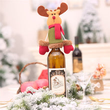Load image into Gallery viewer, Christmas Gift New Year 2022 Christmas Decorations for Home Christmas Gift Bags Holder Wine Bottle Cover Santa Snowman Elk Christmas Gift Noel