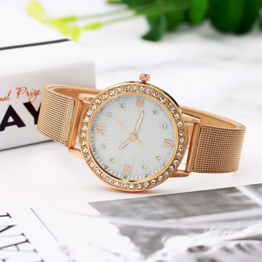 Christmas Gift Women Top Brand Luxury Watch Woman's Bracelet Stainless Steel Delicate Dial Ladies Dress Clock Relogio Feminino Gift