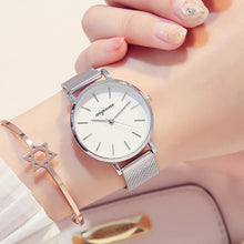 Load image into Gallery viewer, Christmas Gift 2020 Luxury Rose Gold Women Watches Fashion Diamond Ladies Starry Sky Magnet Watch Waterproof Female Wristwatch  reloj mujer