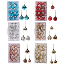 Load image into Gallery viewer, Christmas Gift 15pcs Christmas Balls Christmas Tree Ornaments Balls Xmas Decorations for Home Hanging Tree Pendants New Year 2022 Gift Noel