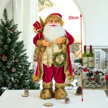 Load image into Gallery viewer, New Year 2022 Christmas Decorations For Home 30/45/60cm Santa Claus Doll Children gifts Christmas Xmas Tree Ornaments Navidad