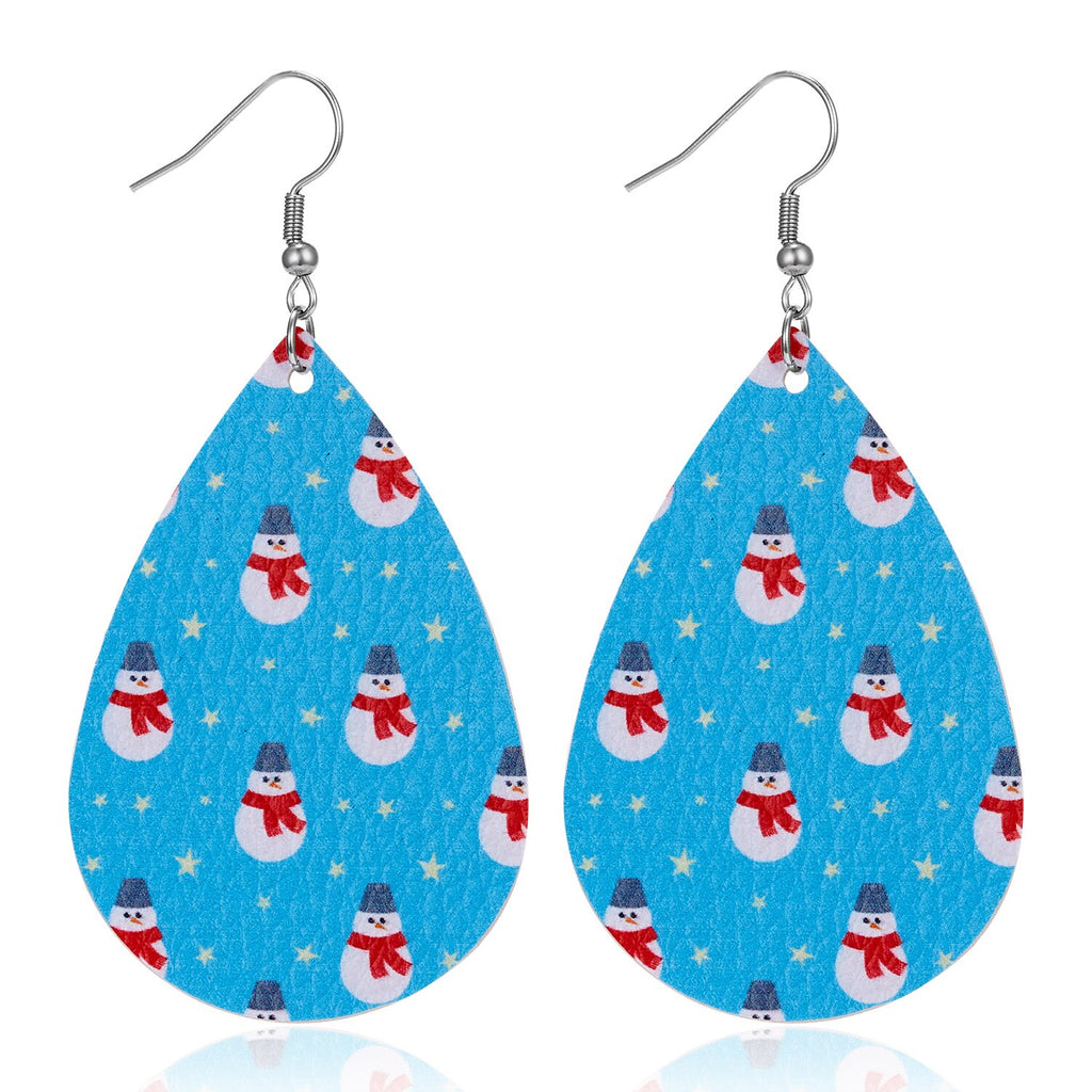 Christmas Gift Rinhoo Christmas Earrings Elk Santa Claus Drop Earrings Christmas Tree Earrings Christmas Eve Xmas New Year Gift for Women 2020