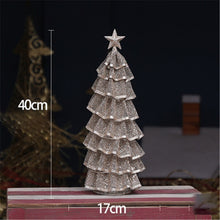 Load image into Gallery viewer, Christmas Gift Christmas Decoration Iron Xmas Tree LED Light Desktop Restaurant Home Decor Gift Party New Year 2022 Christmas Tree Ornaments