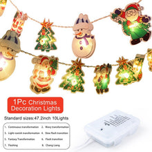 Load image into Gallery viewer, Christmas Gift Christmas Tree Light Sting Merry Christmas Decorations for Home 2021 Christmas Tree Ornament Navidad Noel Xmas Gifts New Year