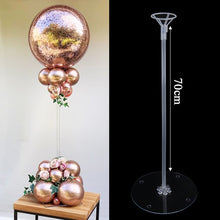 Load image into Gallery viewer, Skhek LED Light Balloon Stick Birthday Party Decorations kids Clear Balloons Globos Stand Holder Wedding Decor Baloon stand Supplies