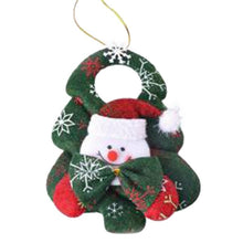 Load image into Gallery viewer, Christmas Pendants Door Hanging Decoration Elk Santa Claus Snowman Bear Doll New Year Gift for Kids Christmas Tree Window Decor
