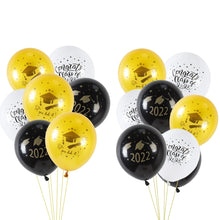Load image into Gallery viewer, Skhek Graduation Party Graduation Balloons 2022 Graduation Party Decorations Congrats Grad Banner Graduation Backdrop Class Of 2022 Photo Booth Props