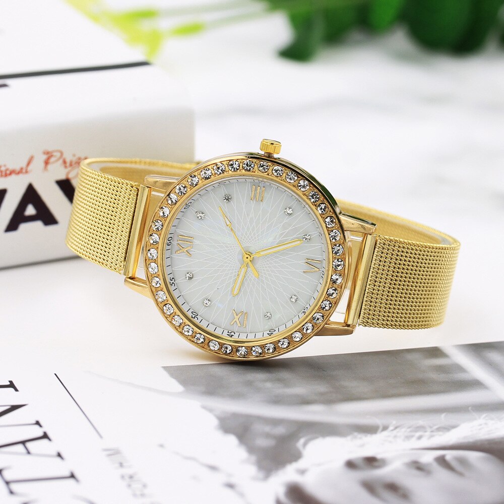 Christmas Gift Women Top Brand Luxury Watch Woman's Bracelet Stainless Steel Delicate Dial Ladies Dress Clock Relogio Feminino Gift